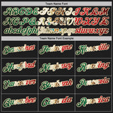 Custom Black Vintage Mexican Flag-Cream Camo Two Tone Patriotic Performance Polo Shirt