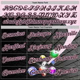 Custom Black-Light Pink Billiard Balls Performance Polo Shirt