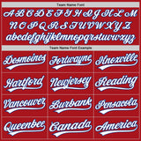 Custom Stitched Red White-Royal Baseball Pullover Sweatshirt Hoodie