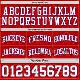 Custom Red White-Purple Reversible Double Side Sublimation Basketball Suit Jersey