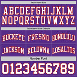 Custom Red White-Purple Reversible Double Side Sublimation Basketball Suit Jersey