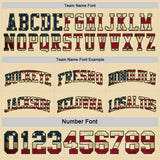 Custom Reversible Olive Vintage USA Flag Cream-Red Double Side Salute To Service Sublimation Basketball Suit Jersey