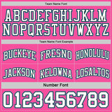 Custom Reversible Pink Black-Teal Double Side Sublimation Basketball Suit Jersey