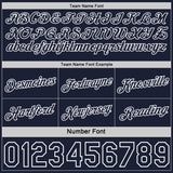 Custom Reversible Navy White Double Side Star Sublimation Basketball Suit Jersey