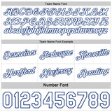 Custom Reversible Royal White Double Side Star Sublimation Basketball Suit Jersey