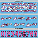 Custom Reversible Pink White Sky Blue-Black Double Side Star Sublimation Basketball Suit Jersey