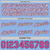 Custom Reversible Pink White Light Blue-Black Double Side Star Sublimation Basketball Suit Jersey