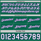 Custom Reversible Purple White-Kelly Green Double Side Star Sublimation Basketball Suit Jersey