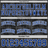 Custom Black Royal-White Side Panel Stripe Sun Flame Reversible Double Side Sublimation Basketball Set Jersey