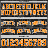 Custom Black Bay Orange-White Side Panel Stripe Sun Flame Reversible Double Side Sublimation Basketball Set Jersey
