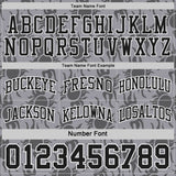 Custom Black Gray-White Side Panel Stripe Sun Flame Reversible Double Side Sublimation Basketball Set Jersey