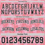 Custom Black Medium Pink-White Side Panel Stripe Sun Flame Reversible Double Side Sublimation Basketball Set Jersey