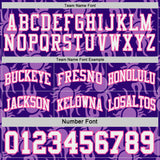 Custom Purple White-Pink Side Panel Stripe Sun Flame Reversible Double Side Sublimation Basketball Set Jersey