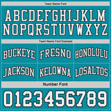 Custom Black White-Teal Side Panel Geometric Chevron Reversible Double Side Sublimation Basketball Set Jersey