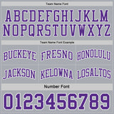 Custom Purple White-Gray Side Panel Geometric Chevron Reversible Double Side Sublimation Basketball Set Jersey