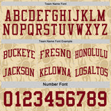 Custom Maroon-Cream Side Panel Stripe Sun Flame Reversible Double Side Sublimation Basketball Set Jersey