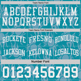 Custom Teal-White Side Panel Stripe Sun Flame Reversible Double Side Sublimation Basketball Set Jersey
