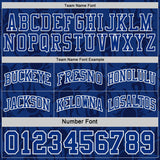 Custom Royal-White Side Panel Stripe Sun Flame Reversible Double Side Sublimation Basketball Set Jersey