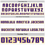 Custom White Purple-Gold Side Panel Stripe Geometric V-Cut Color Block Reversible Double Side Sublimation Basketball Set Jersey