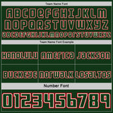 Custom Cream Green-Red Side Panel Stripe Geometric V-Cut Color Block Reversible Double Side Sublimation Basketball Set Jersey