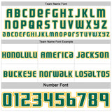 Custom White Kelly Green-Gold Side Panel Stripe Geometric V-Cut Color Block Reversible Double Side Sublimation Basketball Set Jersey