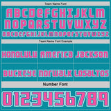 Custom Teal Pink-White Side Panel Stripe Geometric V-Cut Color Block Reversible Double Side Sublimation Basketball Set Jersey