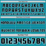 Custom Teal Black-White Side Panel Stripe Geometric V-Cut Color Block Reversible Double Side Sublimation Basketball Set Jersey