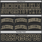 Custom Black(Olive)-Cream Digital Camo Side Panel Stripe Reversible Double Side Sublimation Basketball Set Jersey
