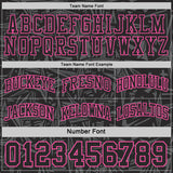 Custom Black Pink-Sky Blue Side Panel Stripe Stars Geometric Shatter Starburst Reversible Double Side Sublimation Basketball Set Jersey