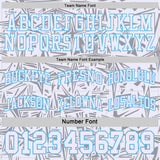 Custom Black Sky Blue-White Side Panel Stripe Stars Geometric Shatter Starburst Reversible Double Side Sublimation Basketball Set Jersey