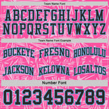 Custom Black Sky Blue-Pink Side Panel Stripe Stars Geometric Shatter Starburst Reversible Double Side Sublimation Basketball Set Jersey