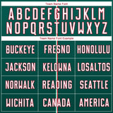 Custom Green White-Red Sublimation Mexico Soccer Uniform Jersey