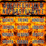 Custom Yellow Black-White Flame Sublimation Soccer Uniform Jersey