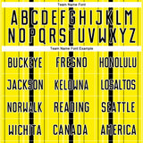 Custom Light Yellow Black-White Stripe Sublimation Soccer Uniform Jersey