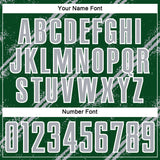 Custom Green Gray-White Abstract Fragment Art Splash Sublimation Soccer Uniform Jersey