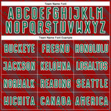 Custom Red Kelly Green-White Slant Lines Sports Sublimation Soccer Uniform Jersey