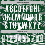 Custom Figure White Green=Gray Fluid Art Splash Sublimation Soccer Uniform Jersey