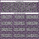 Custom Black Light Purple-White Geometric Arrow Sublimation Soccer Uniform Jersey