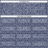 Custom Navy Gray-White Geometric Arrow Sublimation Soccer Uniform Jersey