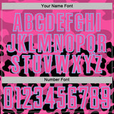 Custom Black Pink-Light Blue Animal Leopard Print Sports Sublimation Soccer Uniform Jersey