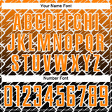Custom Bay Orange Black-White Lightning Sports Sublimation Soccer Uniform Jersey