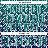 Custom Teal Navy-White Lightning Sports Sublimation Soccer Uniform Jersey