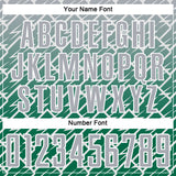 Custom Gray Kelly Green-White Lightning Sports Sublimation Soccer Uniform Jersey