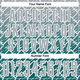 Custom Gray Teal-White Lightning Sports Sublimation Soccer Uniform Jersey