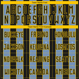 Custom Black Light Blue-Yellow Pinstripe Line Sports Sublimation Soccer Uniform Jersey