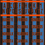 Custom Black Powder Blue-Orange Pinstripe Line Sports Sublimation Soccer Uniform Jersey