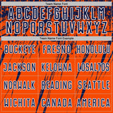 Custom Orange Navy-White Splash Sports Sublimation Soccer Uniform Jersey