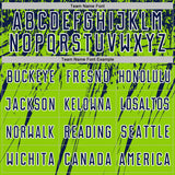 Custom Neon Green Navy-White Splash Sports Sublimation Soccer Uniform Jersey