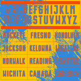 Custom Yellow Powder Blue-Orange Abstract Brush Stroke Sports Sublimation Soccer Uniform Jersey