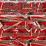 Custom Red Black Cream-White Abstract Geometric Stripes Sports Sublimation Soccer Uniform Jersey